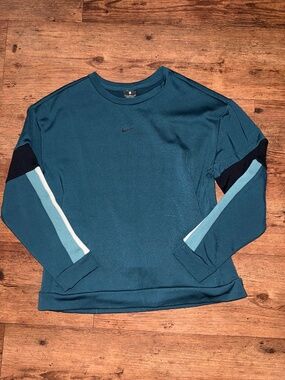 Nike color block crewneck sweater